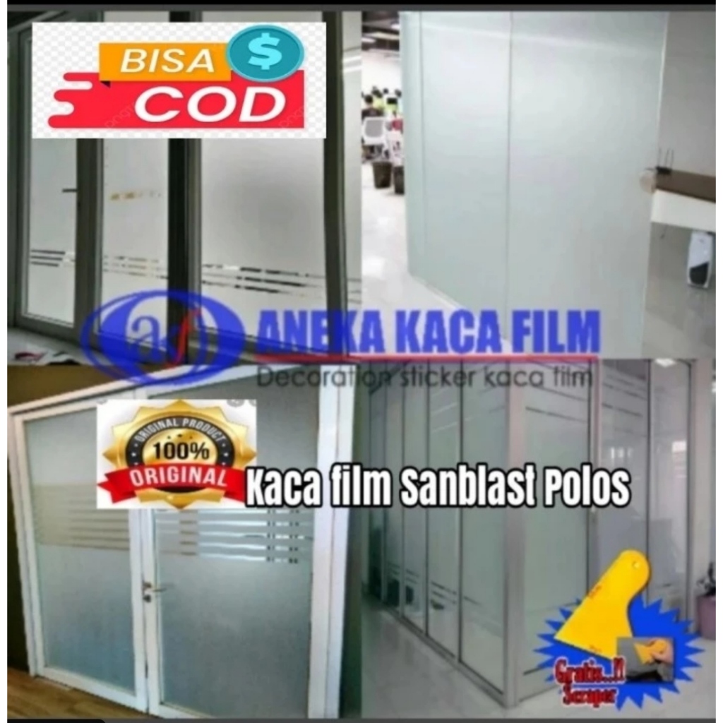 stiker kaca film sanblast polos//kaca film sanblast polos//stiker sanblast polos Jendela