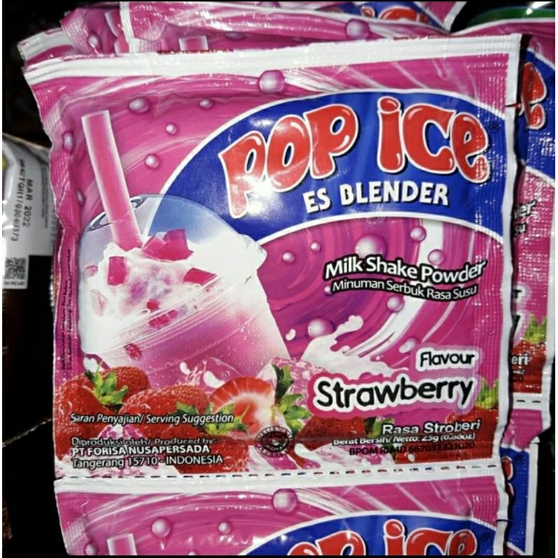 

pop ice sachet isi 10