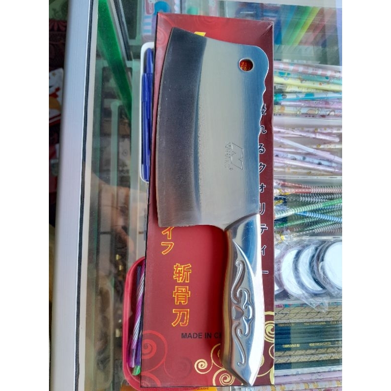 PISAU DAGING TULANG KNIFE STAINLIS TEBAL