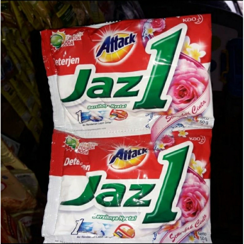 attack jazz 1 sachet isi 6 pcs