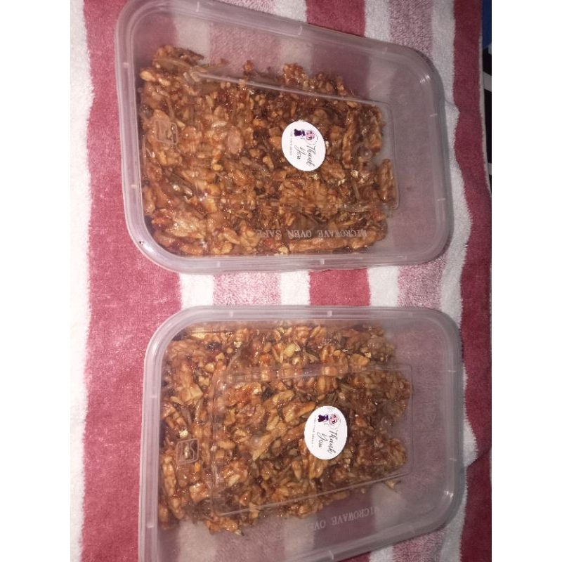 

oseng oseng tempe, tri, kacang