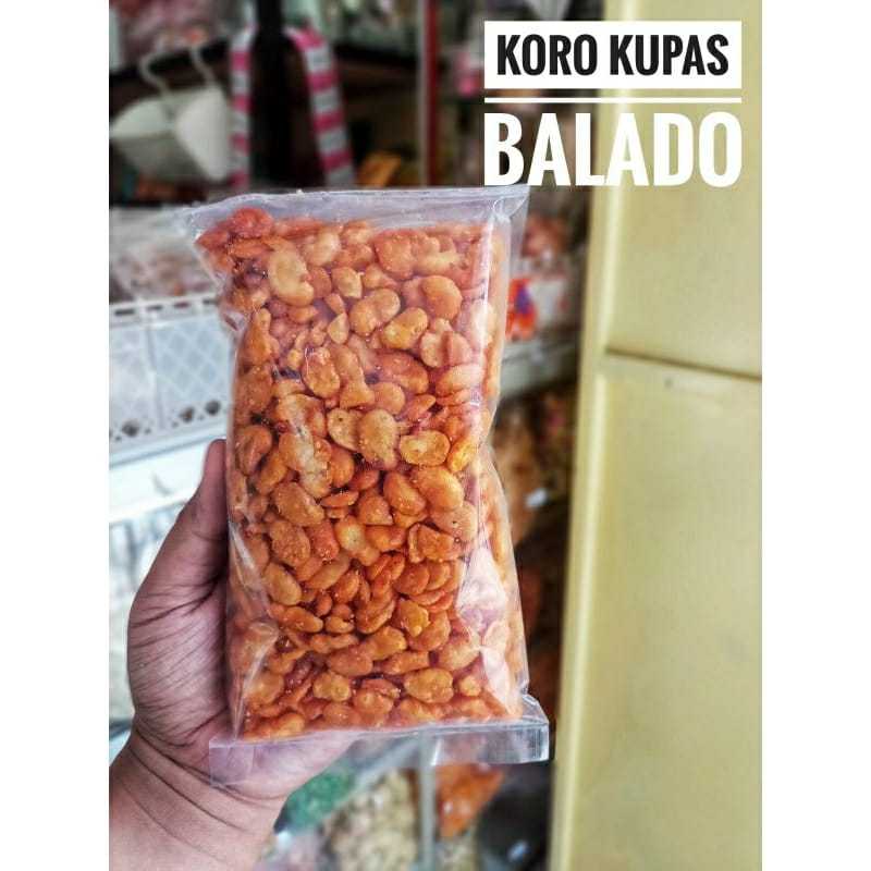 

Kacang Koro Kupas Pedas Manis