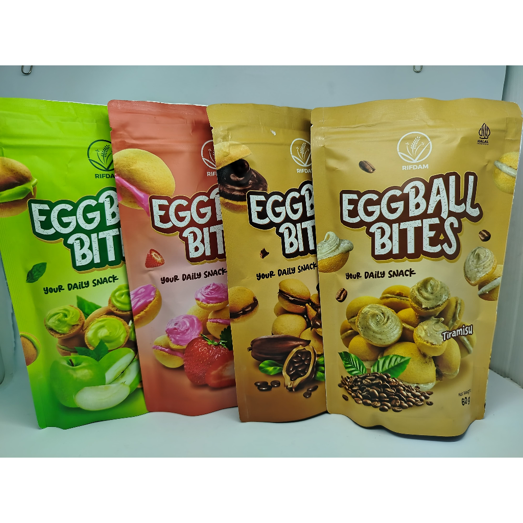 

Kue Egg Ball Bites Oleh oleh Khas Bali 60gr