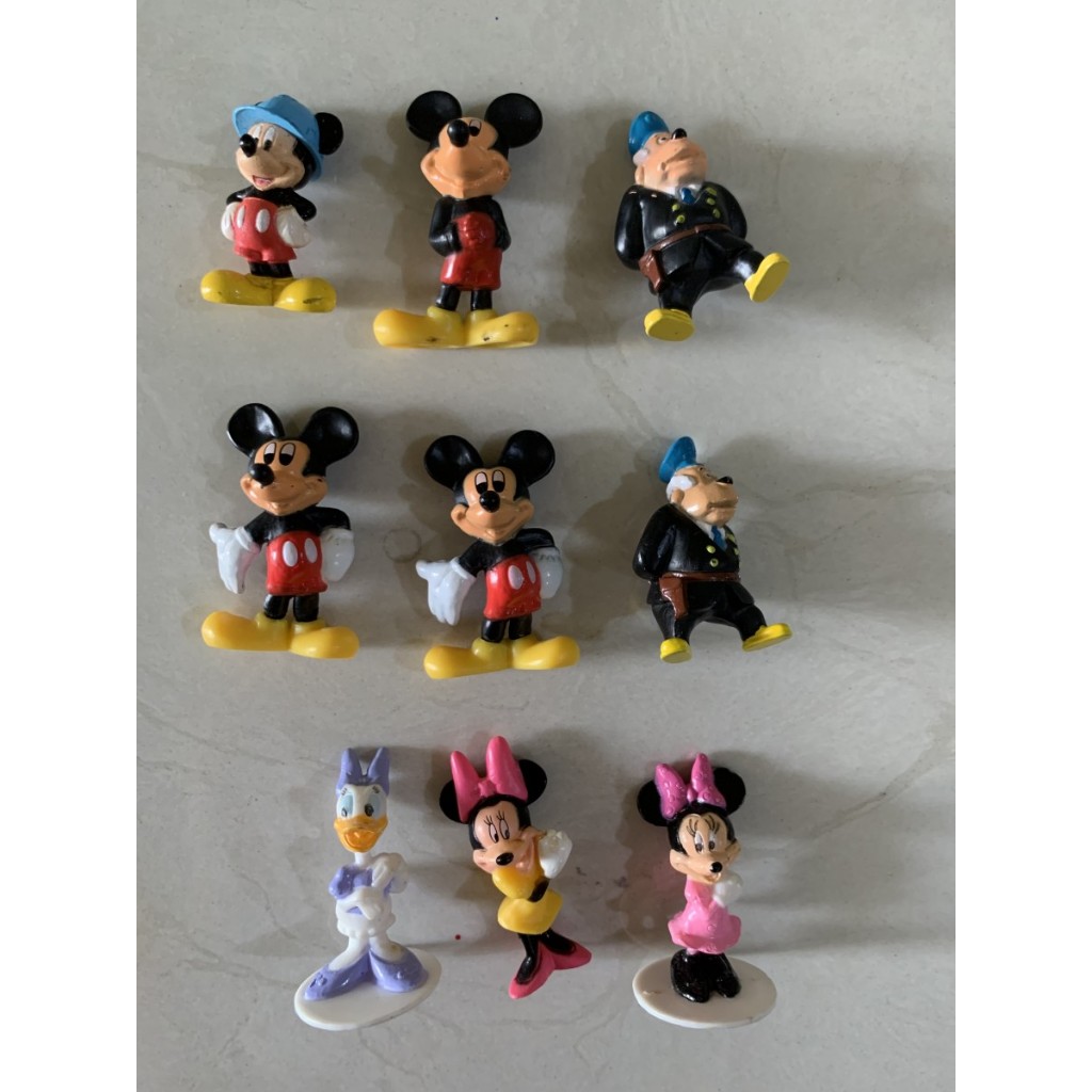 Mainan mickey mouse/topper kue/topper mickey mouse/topper minnie mouse