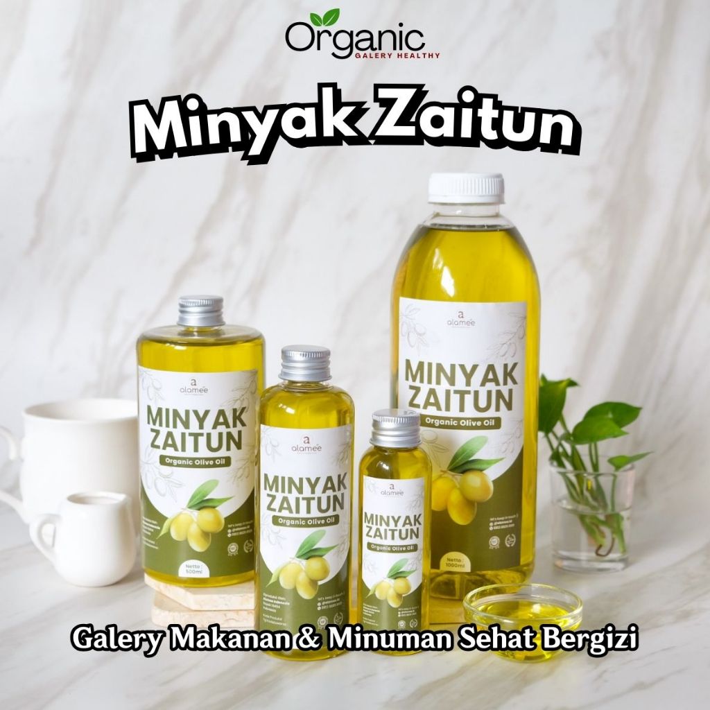 

Minyak Zaitun Olive Oil Extra Virgin Organic Organik Murni Asli Minyak Masak EVOO Natural Buah Zaitun Asli Herbal Healthy