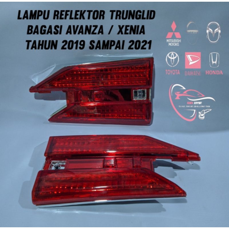 Lampu Trunglid Avanza 2019/Reflektor bagasi Avanza Veloz 2020 2021