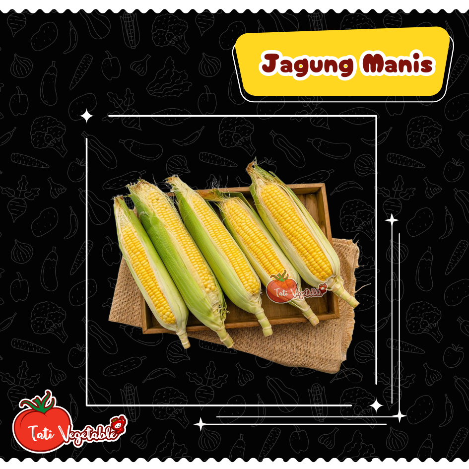 

Jagung Manis || Sayuran Segar - Tati Vegetable - Groceries