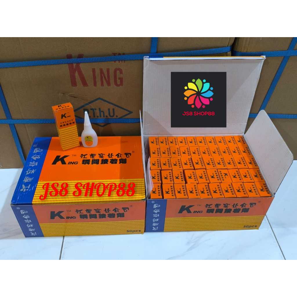 

JS8 SHOP88 KING LEM KOREA SETAN SERBAGUNA POWER GLUE TETES CAIR ALTECO ORIGINAL 12GR 250 PCS