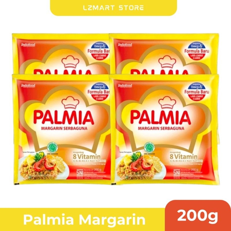 

Mentega Palmia Margarine Serbaguna (200gr)