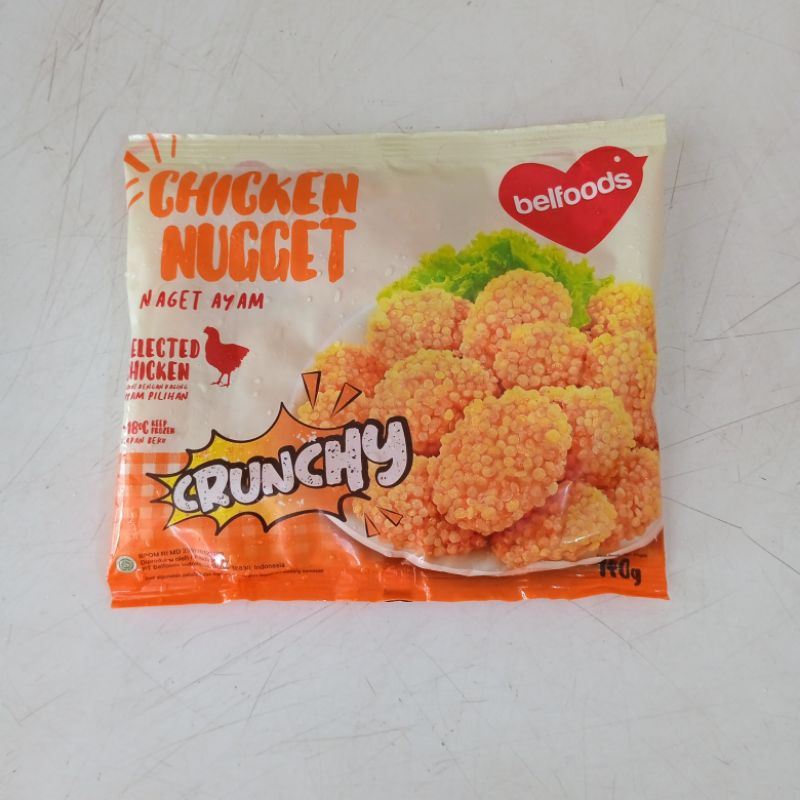 

CRUNCHY NUGGET NAGET BELFOOD 140 GRAM