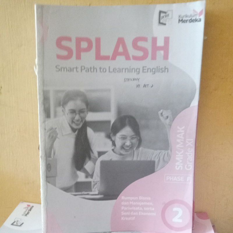 splash Kelas 11/2 smk erlangga kurikulum merdeka