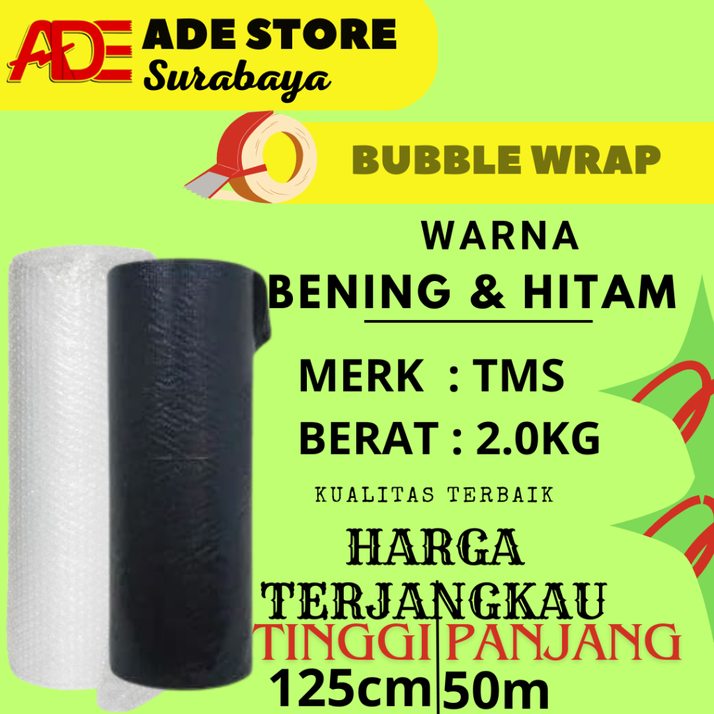 

Bubble Wrap PH 2.1kg