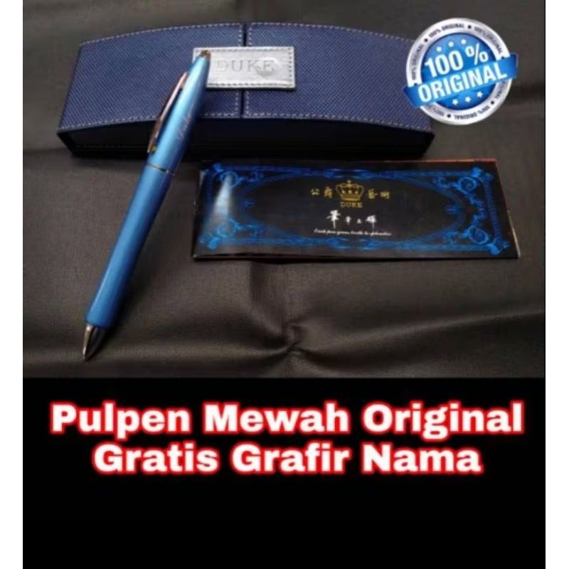 

Bulpoint ORIGINAL Produk Duke Free Grafir Nama/Logo + Box