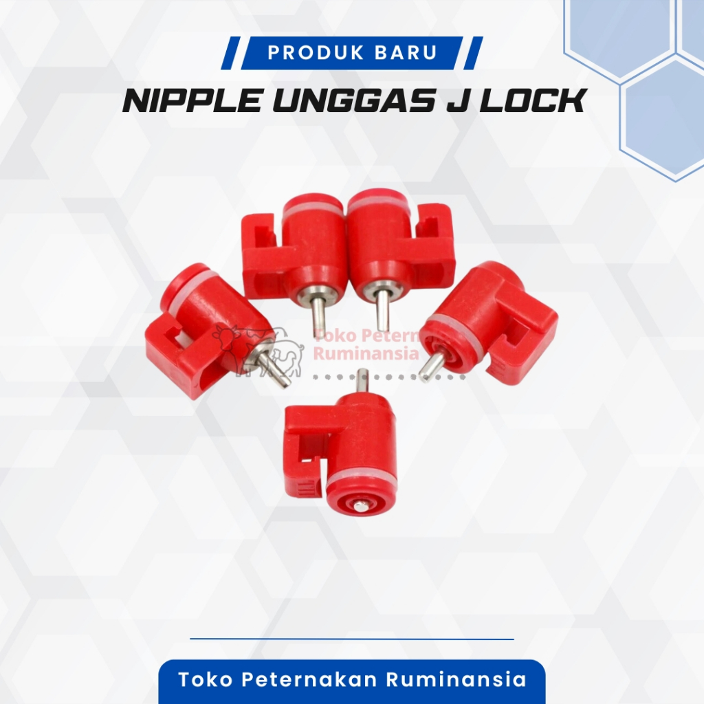 Nipple Ayam J Lock Nippel Kapsul Ayam Nipel Puyuh Nipel Kelinci Alat Minum Ayam Broiler A3 A5 A9