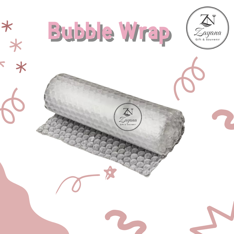 

BUBBLE WRAP ⚠️ HANYA untuk TAMBAHAN PACKING PRODUK⚠️ tidak dijual terpisah !!