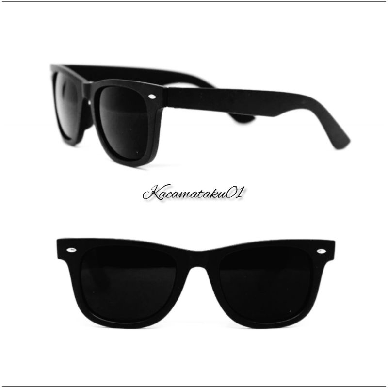 KACAMATA GAYA PRIA LENSA HITAM - KACAMATA HITAM SUNGLASSES TERBARU - KACAMATA GAYA PRIA DAN WANITA