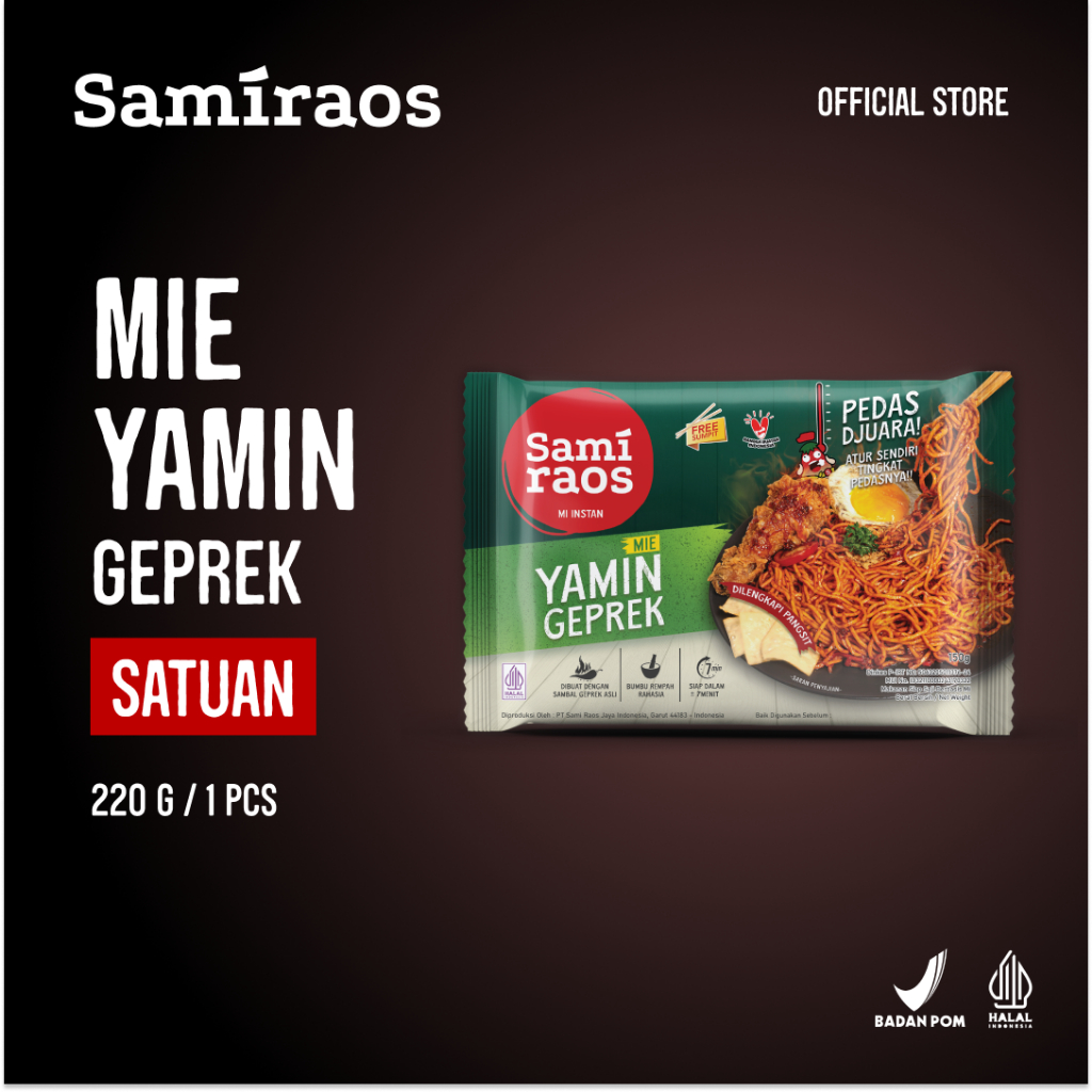 

SAMI RAOS - Mie Yamin Geprek