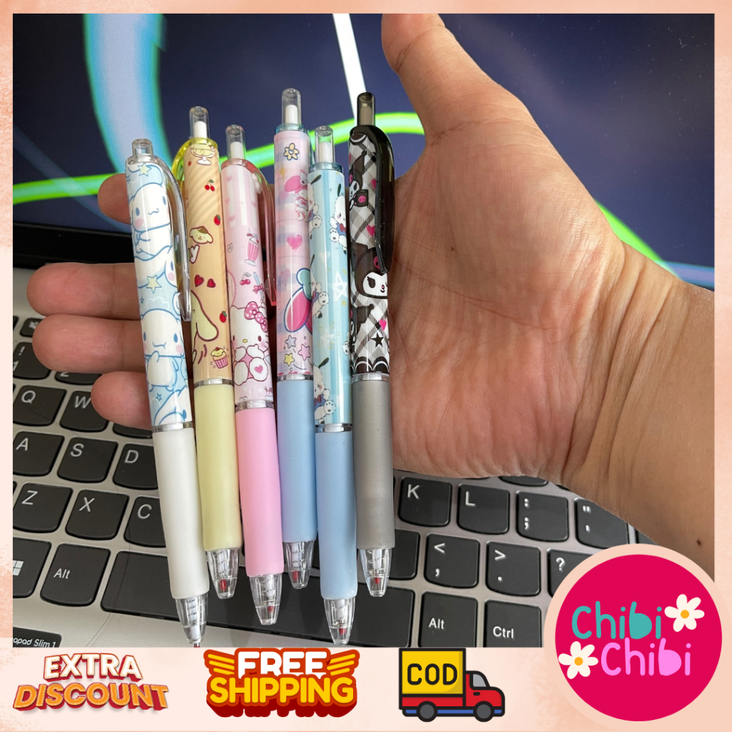 

Bolpen Mekanik Sanrio 1Set 6pcs