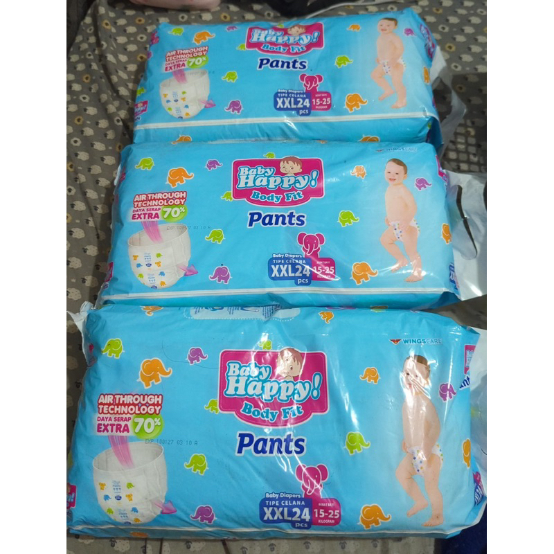baby happy pampers XXL24