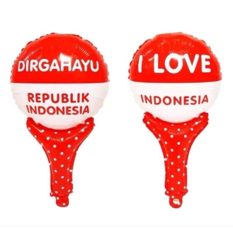 balon foil pentungan RI balon merdeka balon indonesia