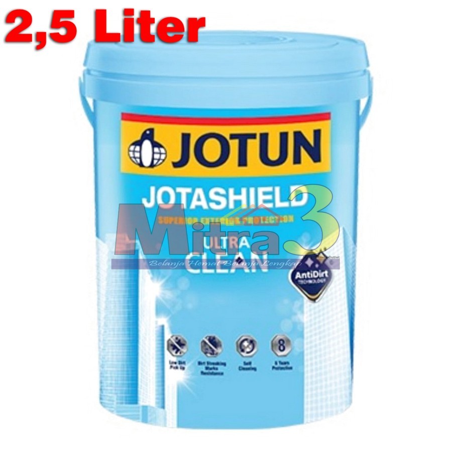 Cat Tembok Jotashield ULTRA CLEAN Jotun 2,5L Cat Exterior