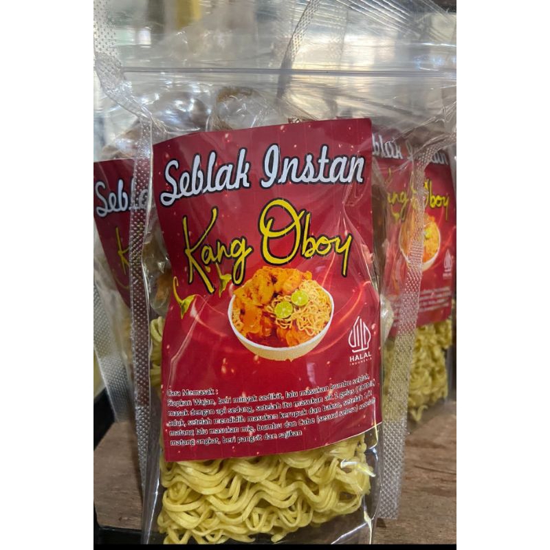 

SEBLAK INSTAN | Seblak instan mie baso