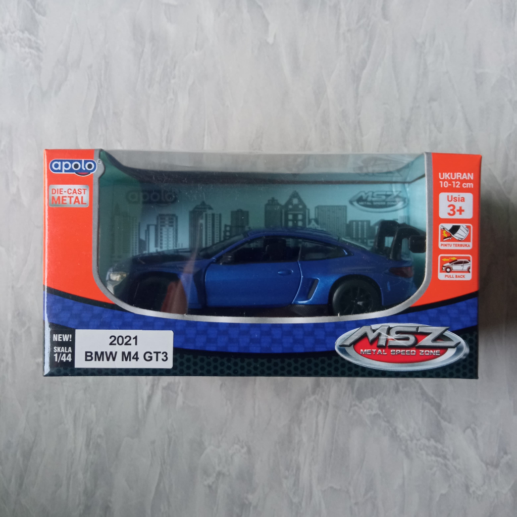MSZ Apolo BMW M4 GT3 Skala 1:43