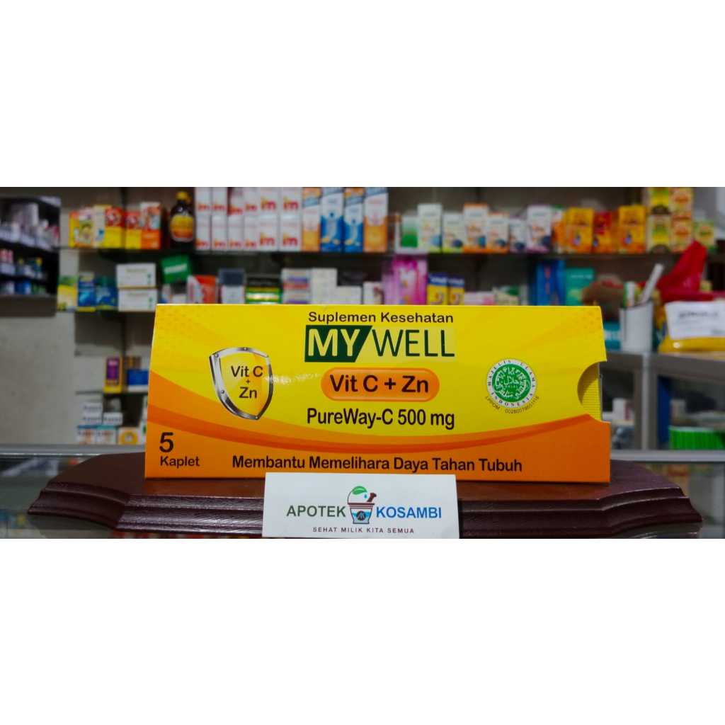 MYWELL VITAMIN C + ZN 5 KAPLET
