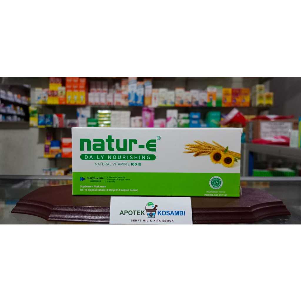 100 IU 16 KAPSUL (HIJAU) NATUR-E
