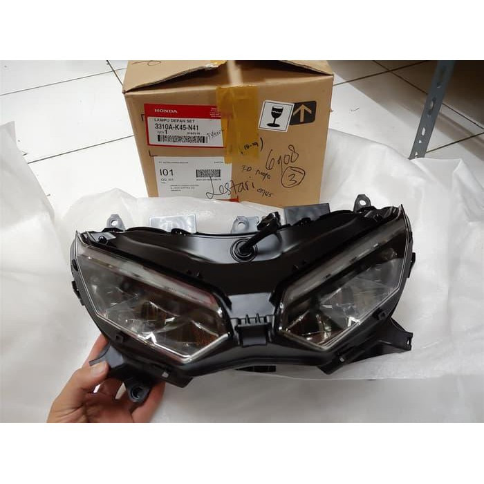100% ORIGINAL AHM - Lampu Depan/Headlight Assy/Reflektor Depan Assy NEW SONIC 150R, ALL NEW CBR 150R