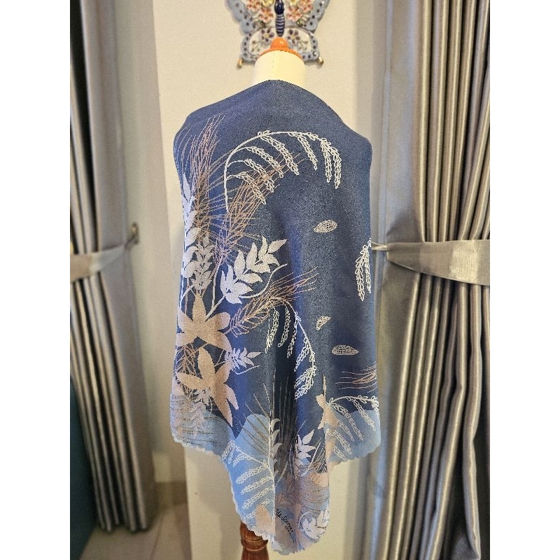 Zeta Scarves Premium Biru