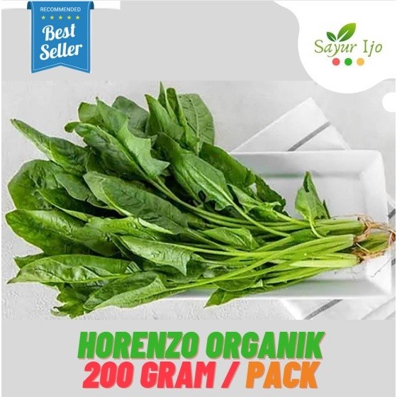 

Poling Horenzo Organik 200 Gram / Pack Fresh Daun Bayam Horenso Organic Sayur Hijau Segar