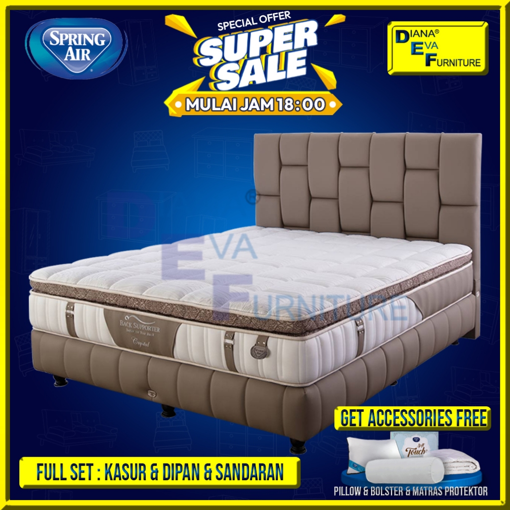 Spring Air Crystal Set Kasur Springbed