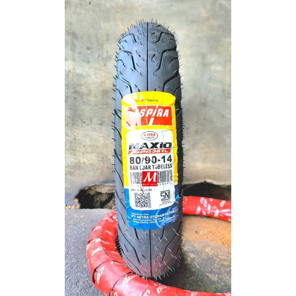 BAN ASPIRA TUBELES 80/90-14 RING 14 ban 80/90-14 ban luar 80/90-14 ban aspira 80/90-14 ban matic ban