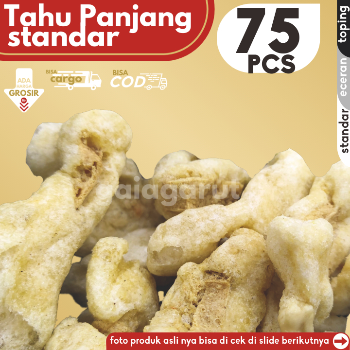 

Cuanki Stick Tahu Panjang KERITING STANDAR isi 75pcs by GaiaGarut