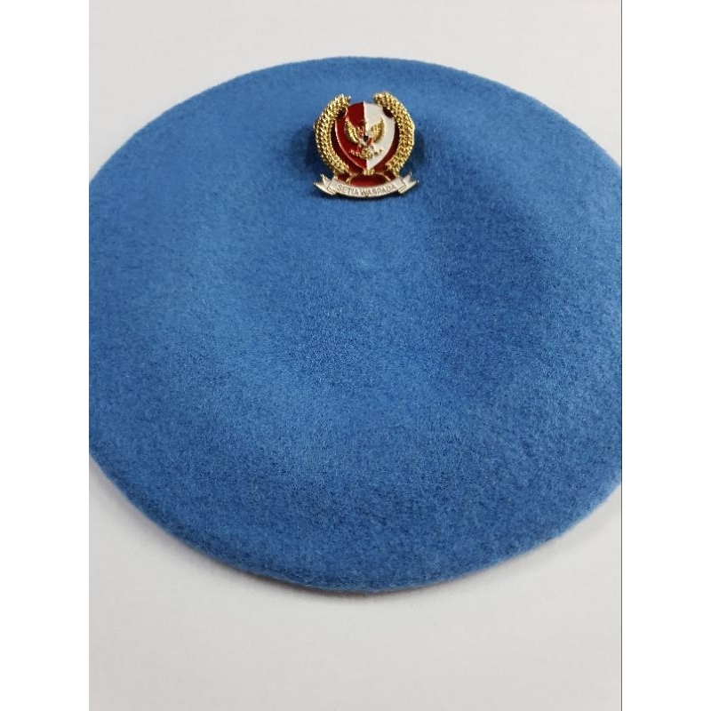 Emblem Dan Baret Camel Paspampres  | Baret Camel Army | Topi Baret Unta Merah | Emblem Baret Camel