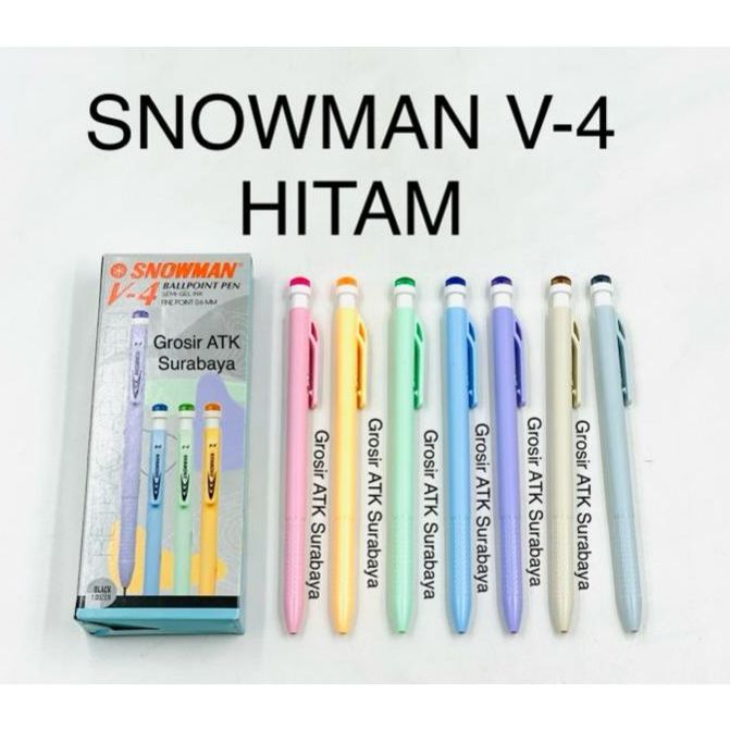 

Pen Snowman Semi Gel V4