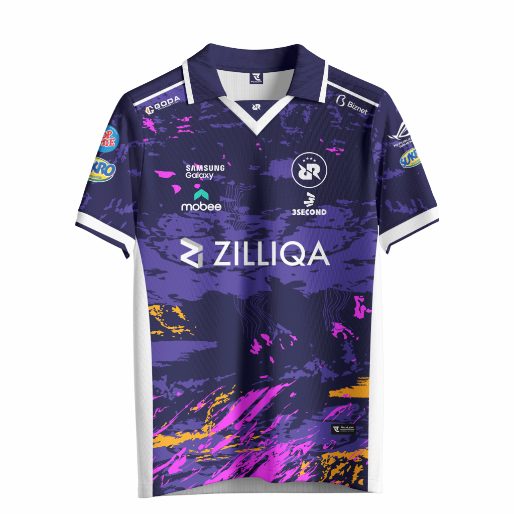 RECKLESS // Jersey Team RRQ Season 14 Away // Jersey MPL Indonesia // Jersey RRQ Terbaru