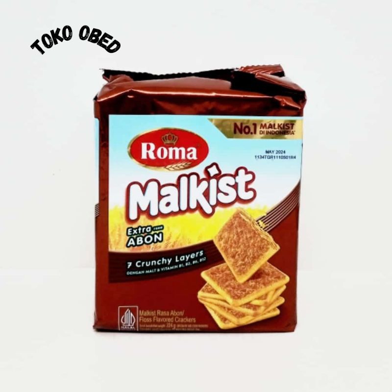 

ROMA MALKIST ABON 224 gr. Harga Termurah