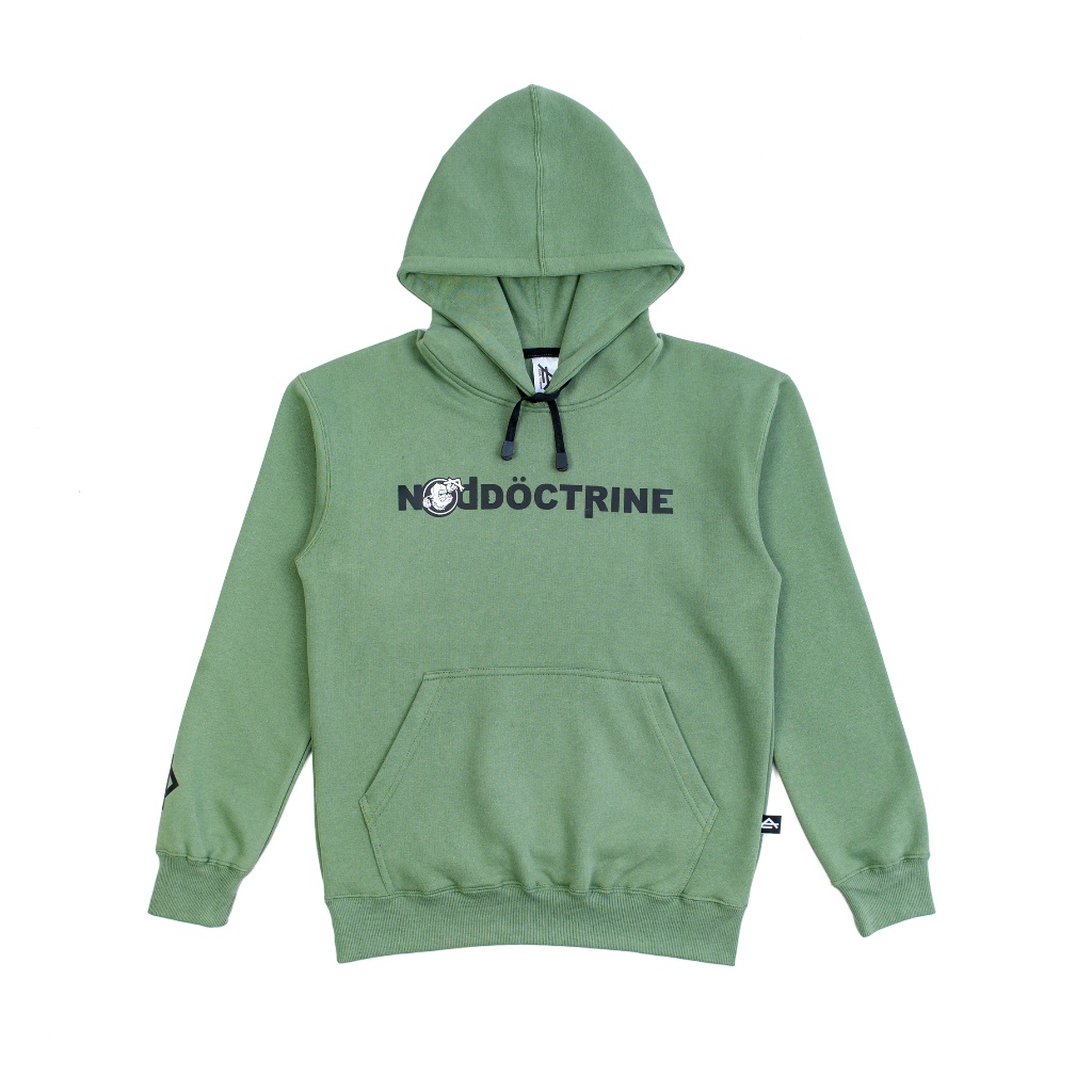 NodDoctrine Hoodie Bulldog ND Hitam Sweater Jumper Nod Doctrine