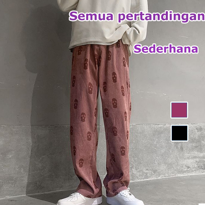 celana kasual pria celana longgar pria celana Fashion pria celana pria  korean style celana olahraga