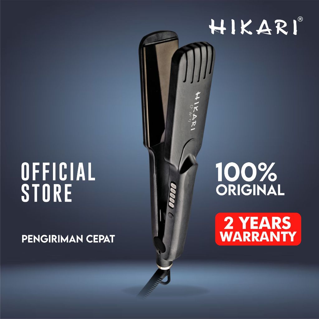 Hikari Classic Series 4 Catokan Pelurus Rambut Hair Straightener Salon Professional