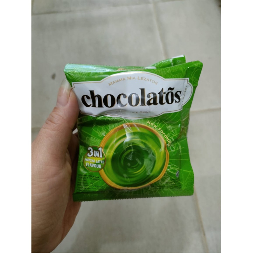 

MINUMAN BUBUK MATCHA LATTE DRINK CHOCOLATOS CHOCOLATE 5'S X 24GR [MM]