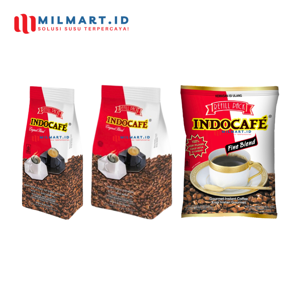 

INDOCAFE BLEND ORIGINAL ISI 50G/100G/180G COFFEE FINE BLEND BUBUK KOPI