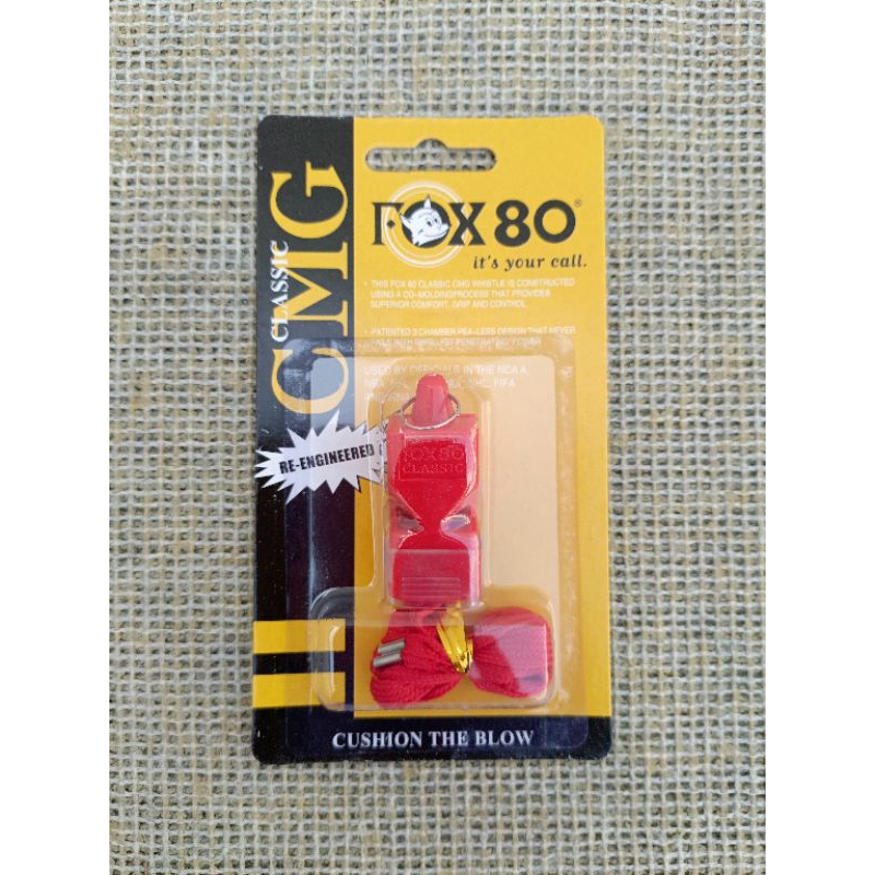 PLUIT FOX 80 CMG CLASSIC+TALI PLUIT FOX 80 MADE IN CANADA PLUIT OLAHRGA PLUIT PARKIR PLUIT SECURITY