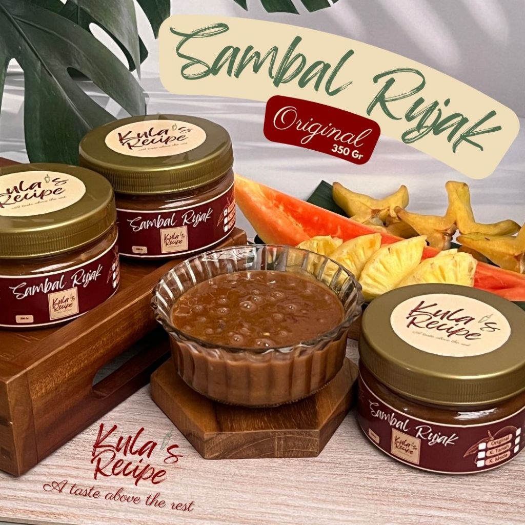 

Kula's Recipe Bumbu Sambal Rujak Buah Original 350gr