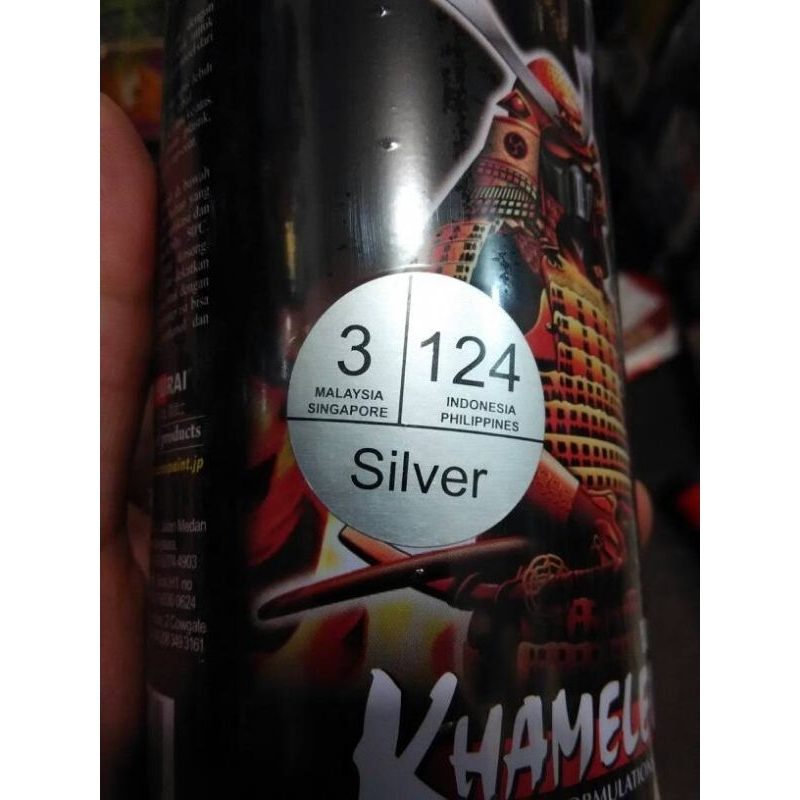 pilox samurai silver