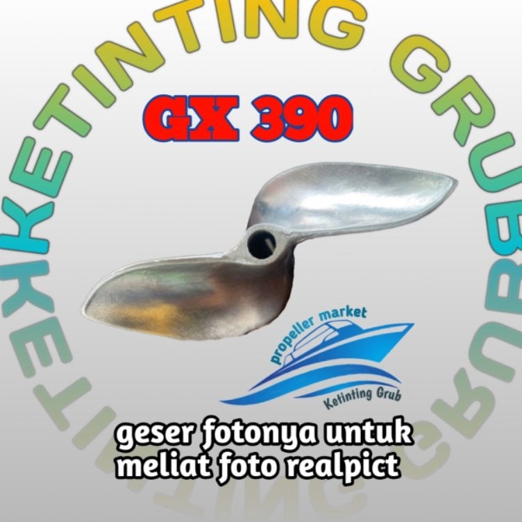 KODE D84I KIPAS PERAHU BALAP KETINTING GX39 13pk sampai 16pkBALING BALING PERAHU BALAPROPELLER