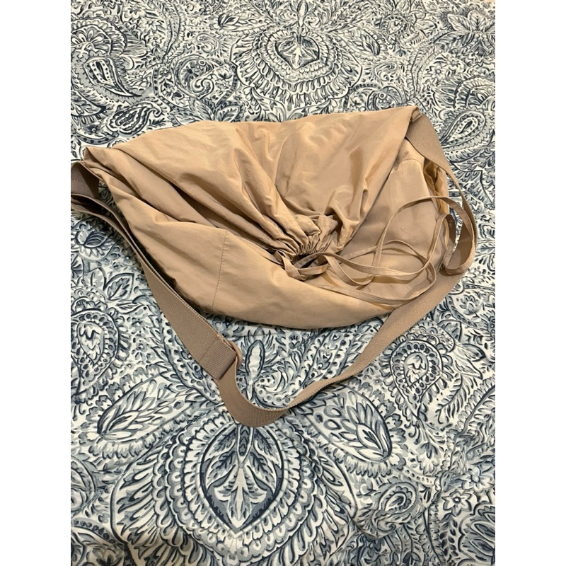 preloved tas serut drawstring bag uniqlo