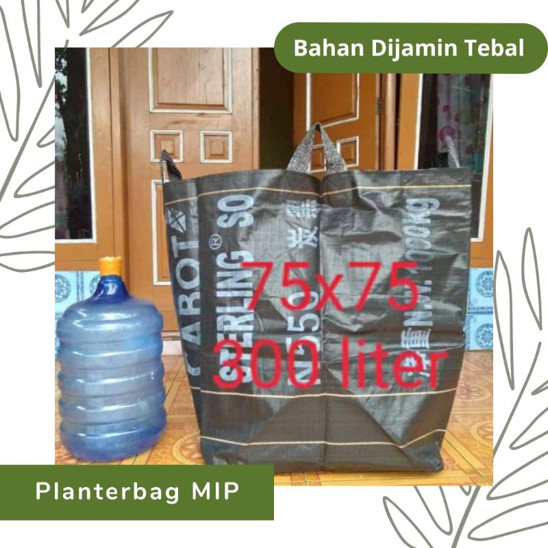Planter Bag 300Liter Planter Bag 75x75 Kotak Hitam